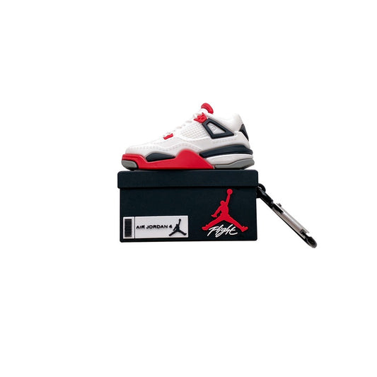 Jordan 4 Retro Fire Red AirPods Cases